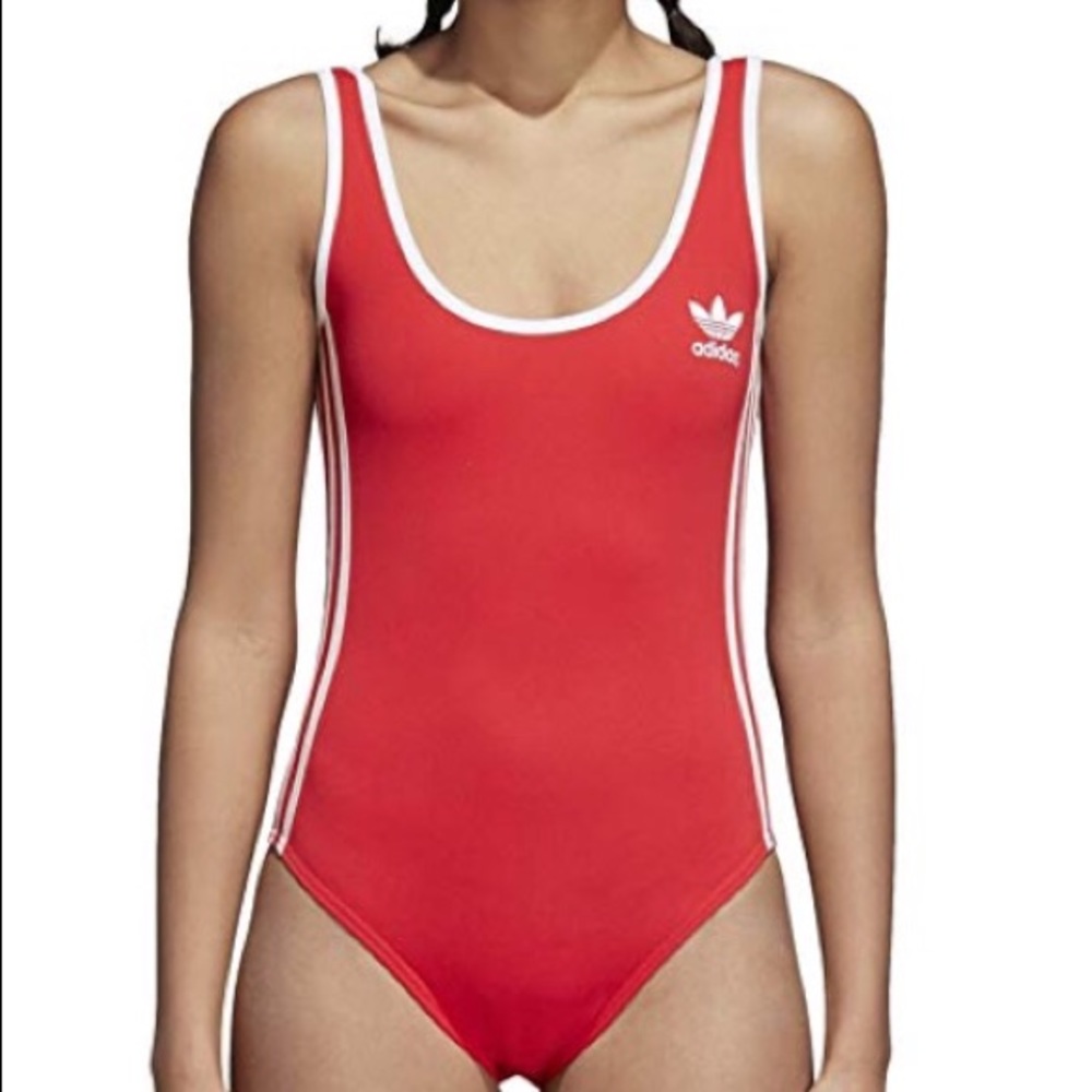 NWOT Adidas Red Bodysuit